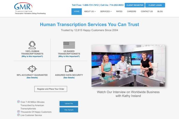 GMR Transcription