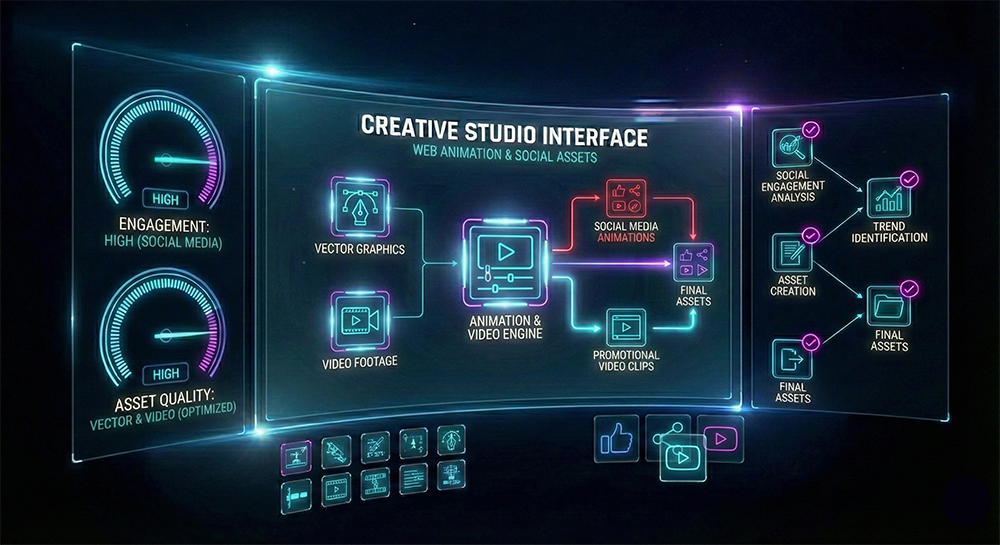 Web Animation & Social Assets