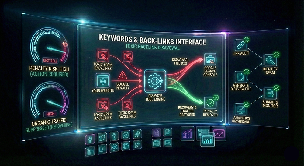 Toxic Backlink Disavowal