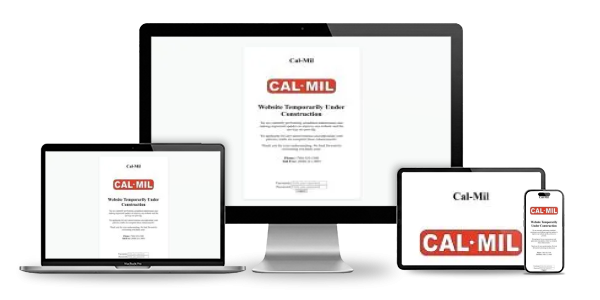SEO report screenshot for calmil.com