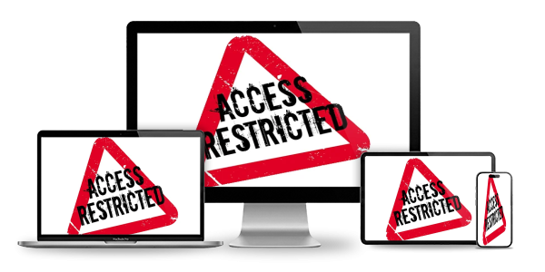Website displayed across devices