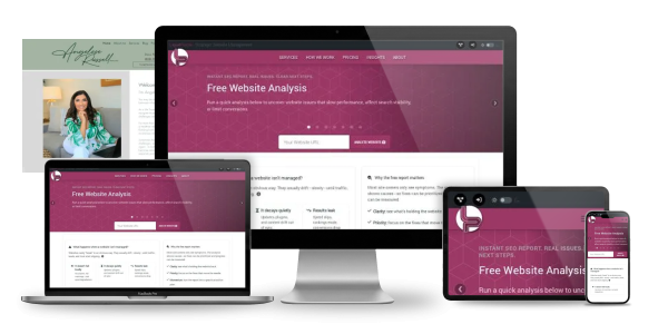 Full Responsive Preview for https://www.angeleserussell.com/