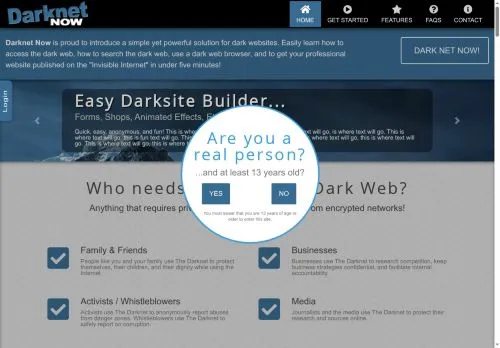 SEO report screenshot for darknetnow.com