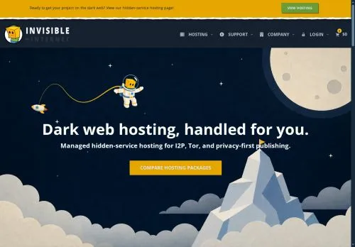 SEO report screenshot for invisible-internet.com