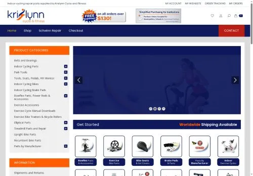 SEO report screenshot for krislynn.com